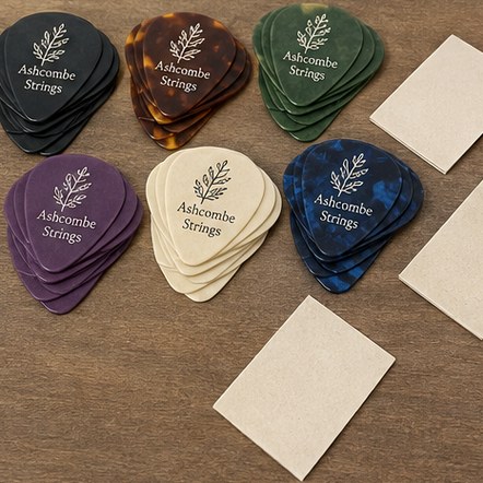 Customized guitar picks for gifts, weddings and favours
